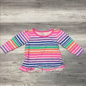 Colorful Striped Kids Shirt 5/$20